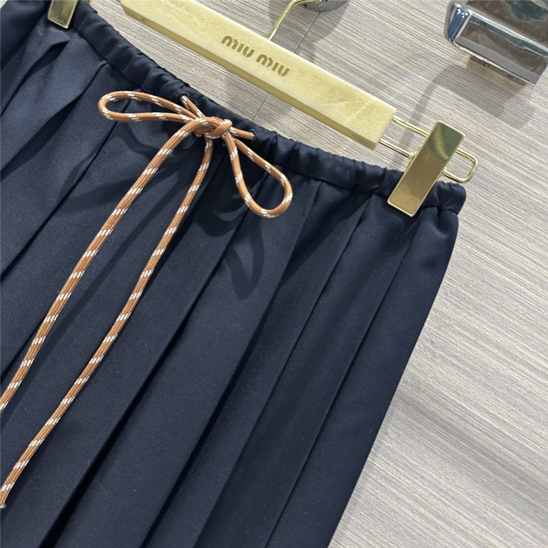 M1um1u mid-length pleated skirt replica clothing sites