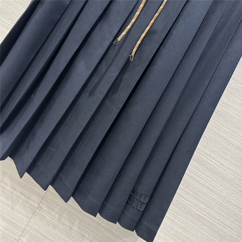 M1um1u mid-length pleated skirt replica clothing sites