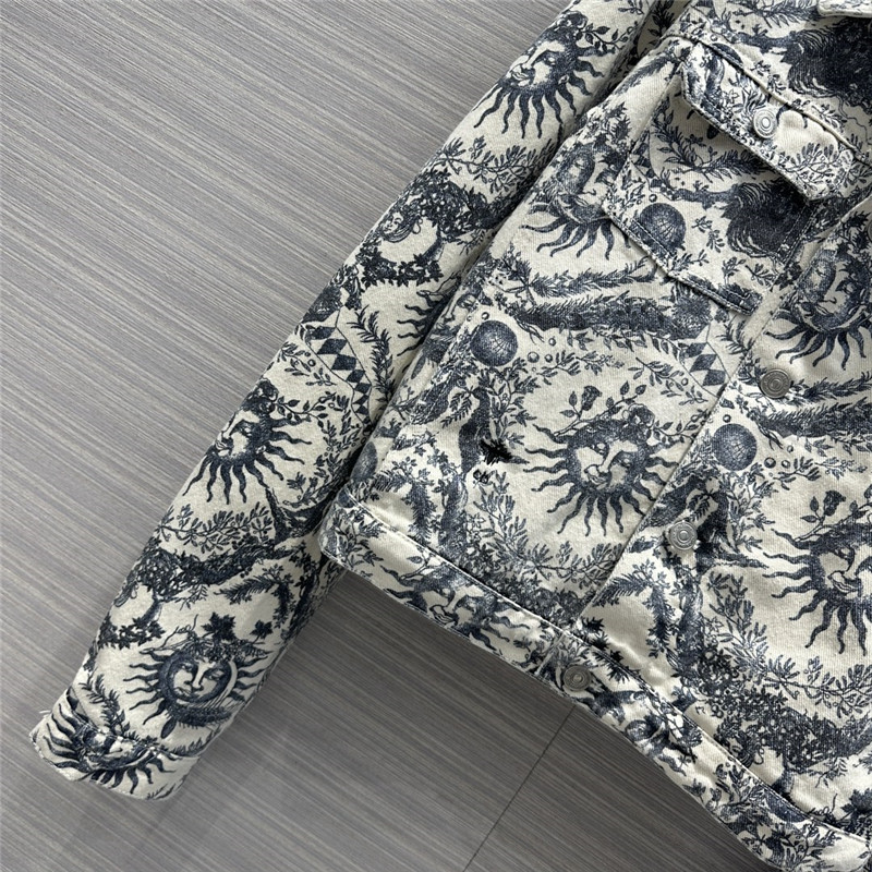 D10r mid-high waist denim jacket replica designer clothes