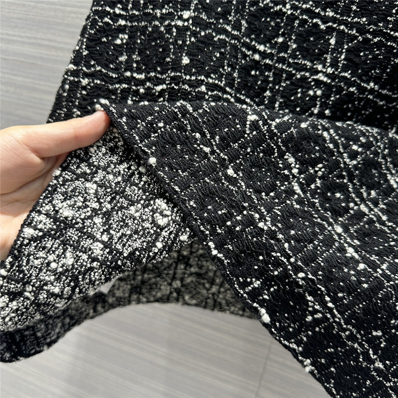 D10r woven pattern knitted short skirt replica clothing