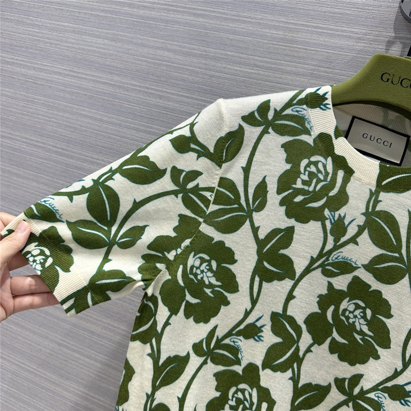 Gucci short sleeve top replica designer clothes
