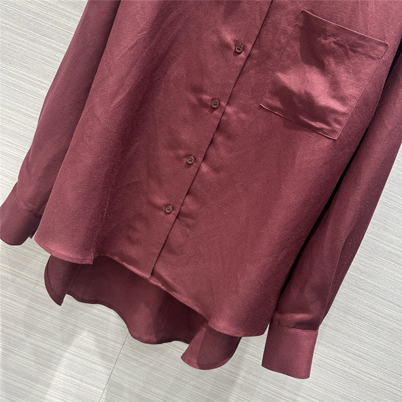 The R0w cotton and linen shirt suit replica d&g clothing