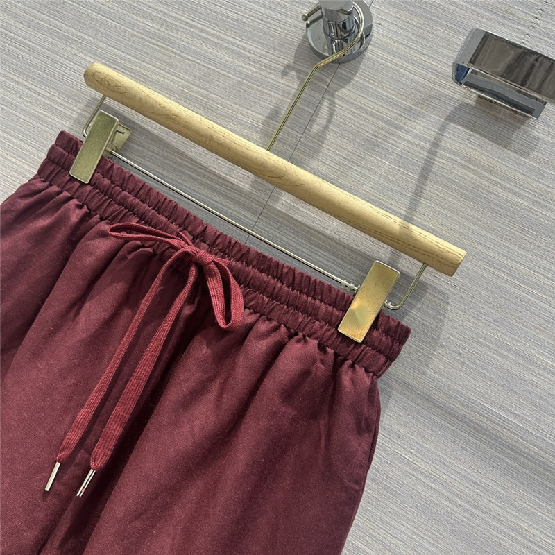 The R0w cotton and linen shirt suit replica d&g clothing