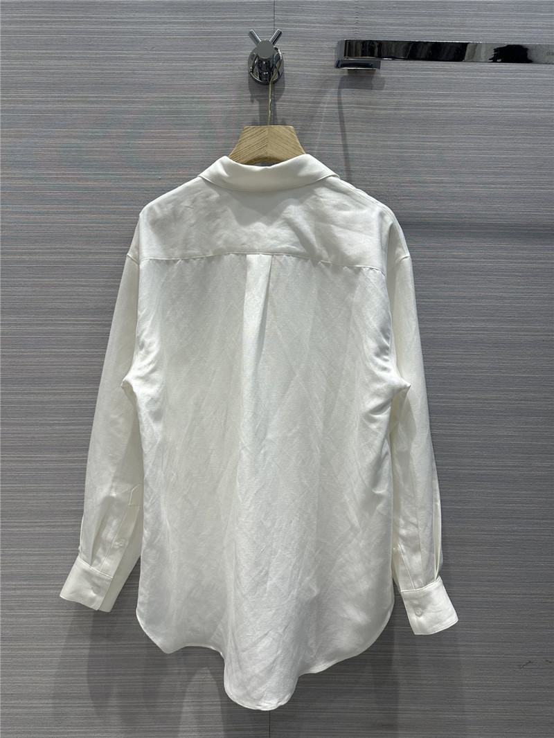 The R0w cotton and linen shirt suit replica d&g clothing