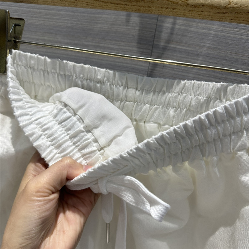 The R0w cotton and linen shirt suit replica d&g clothing