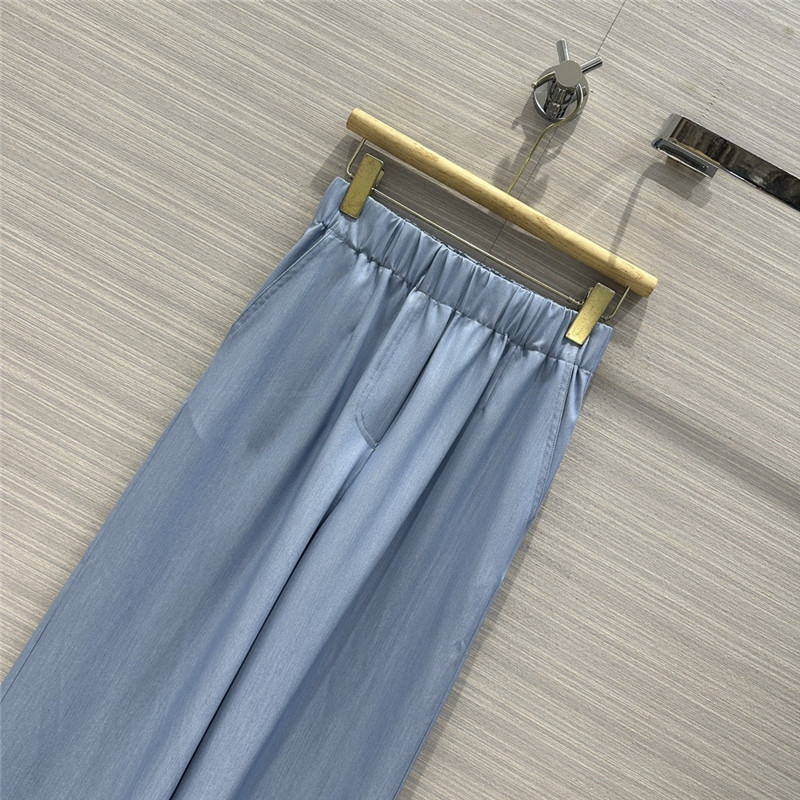 The R0w casual wide leg pants replica clothes