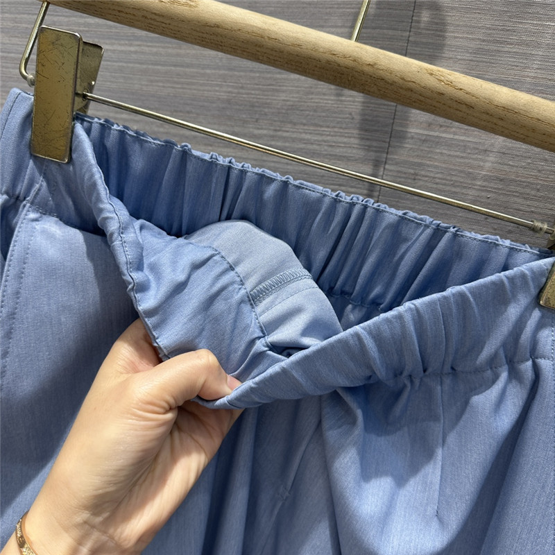 The R0w casual wide leg pants replica clothes