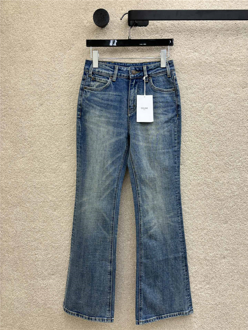Ce1i*e vintage washed jeans replica d&g clothing