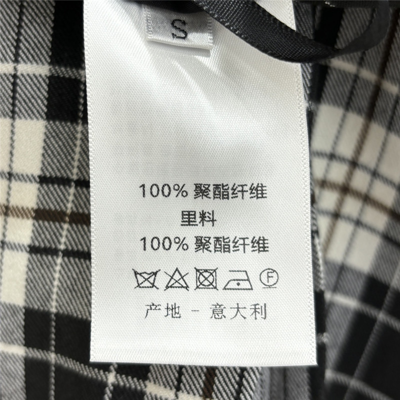 D10r high waist plaid pleated skirt cheap replica designer clothes