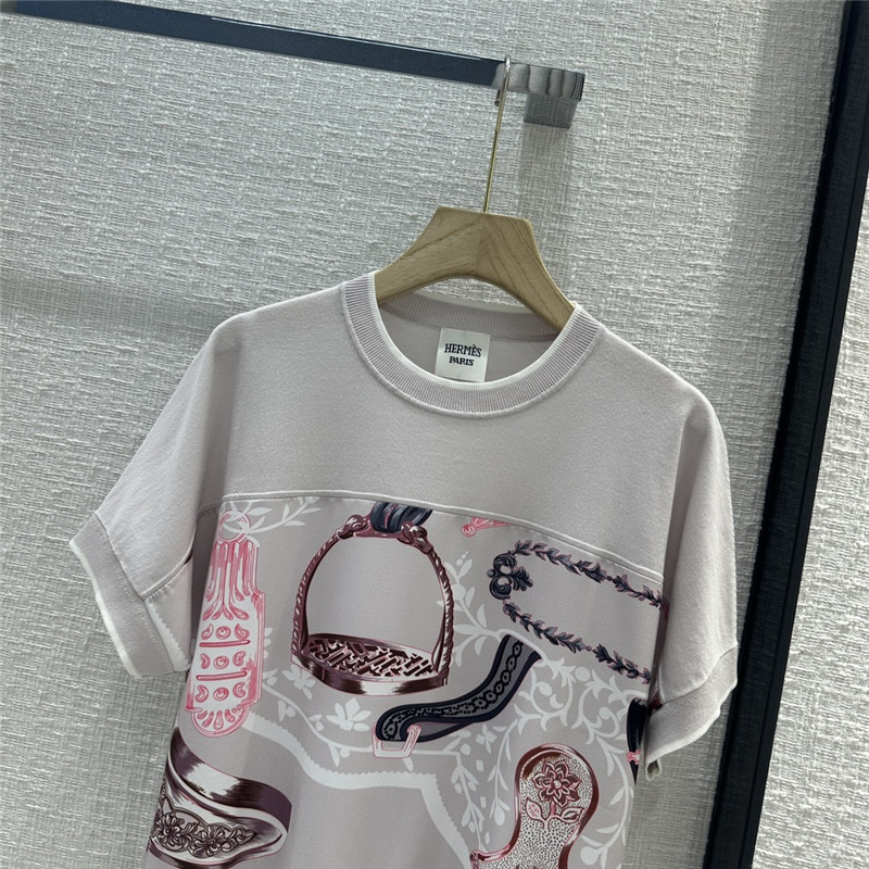 H**me5 stirrup print top replica clothes