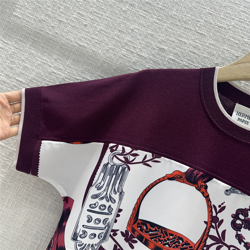 H**me5 stirrup print top replica clothes