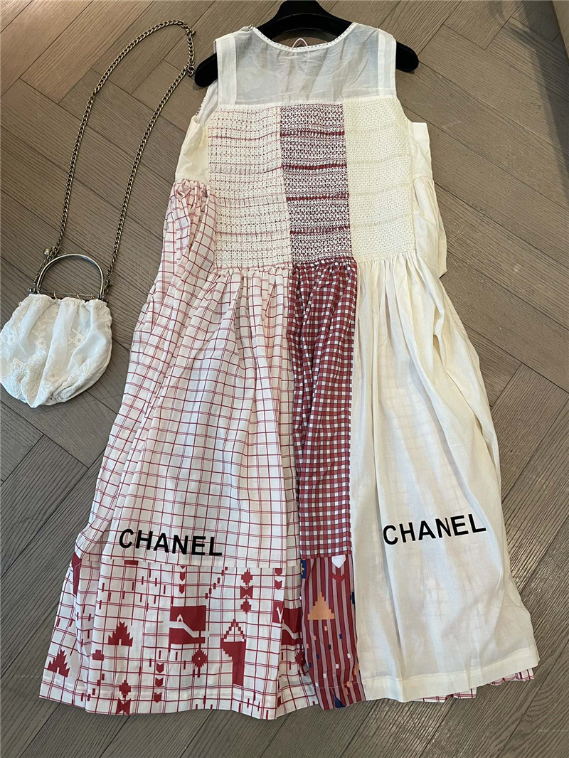 Ch**el new sleeveless dress replica clothes
