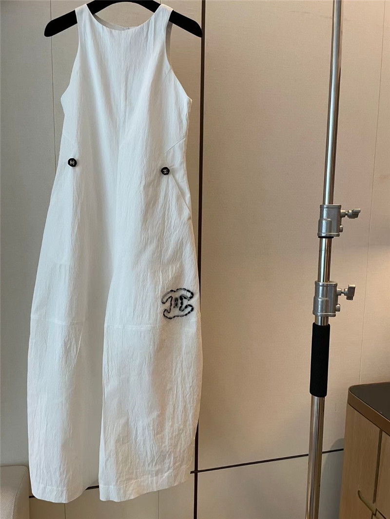 Ch**el new sleeveless dress replica clothes