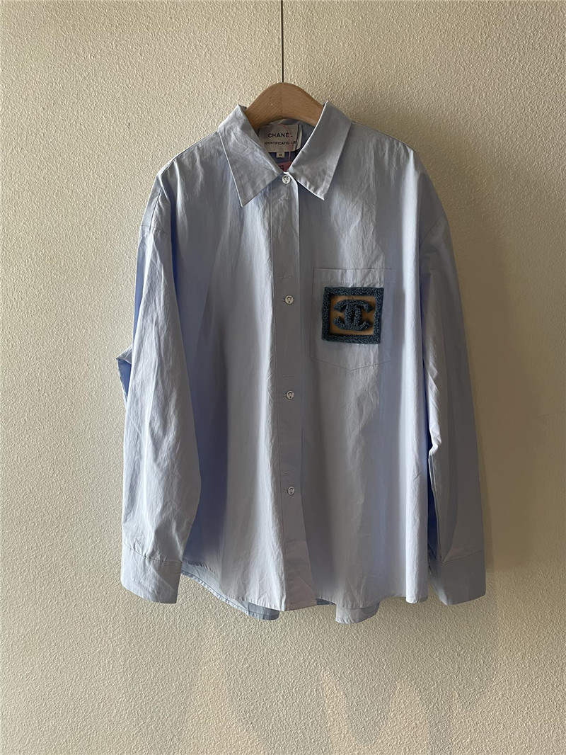 Ch**el loose fit shirt replica designer clothes