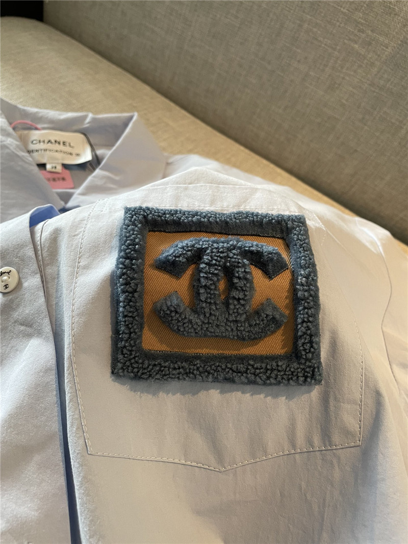 Ch**el loose fit shirt replica designer clothes