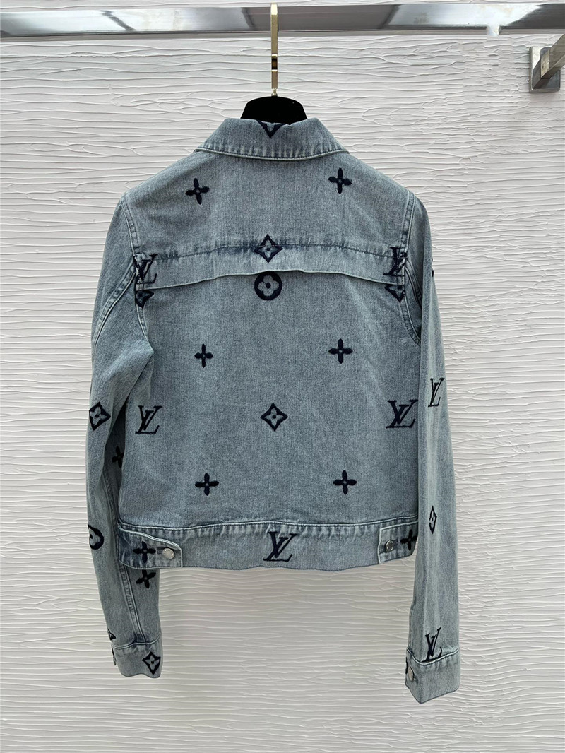 louis vuitton LV new denim jacket replica clothes