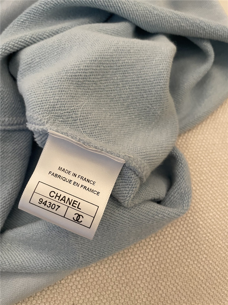 Ch**el new letter logo short sleeve replica designer clothes