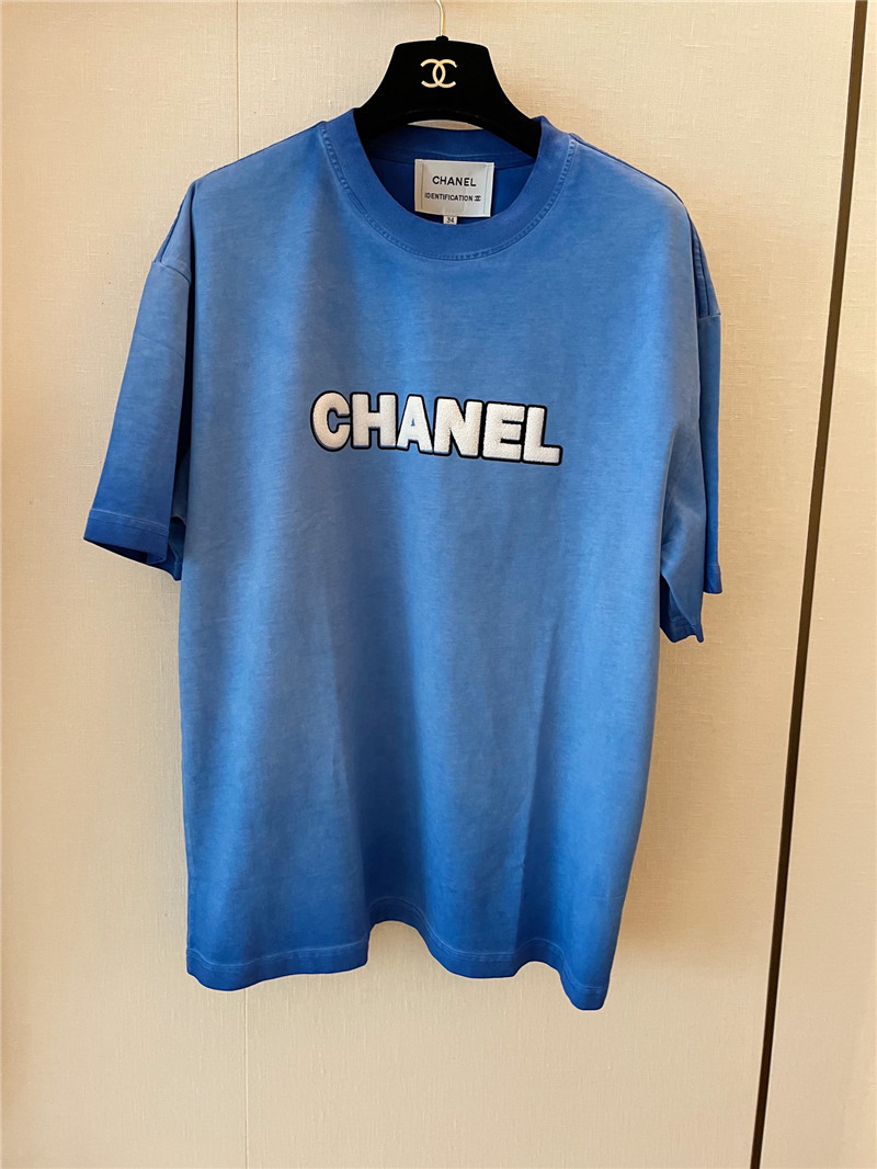 Ch**el foam fried short-sleeved replica clothes