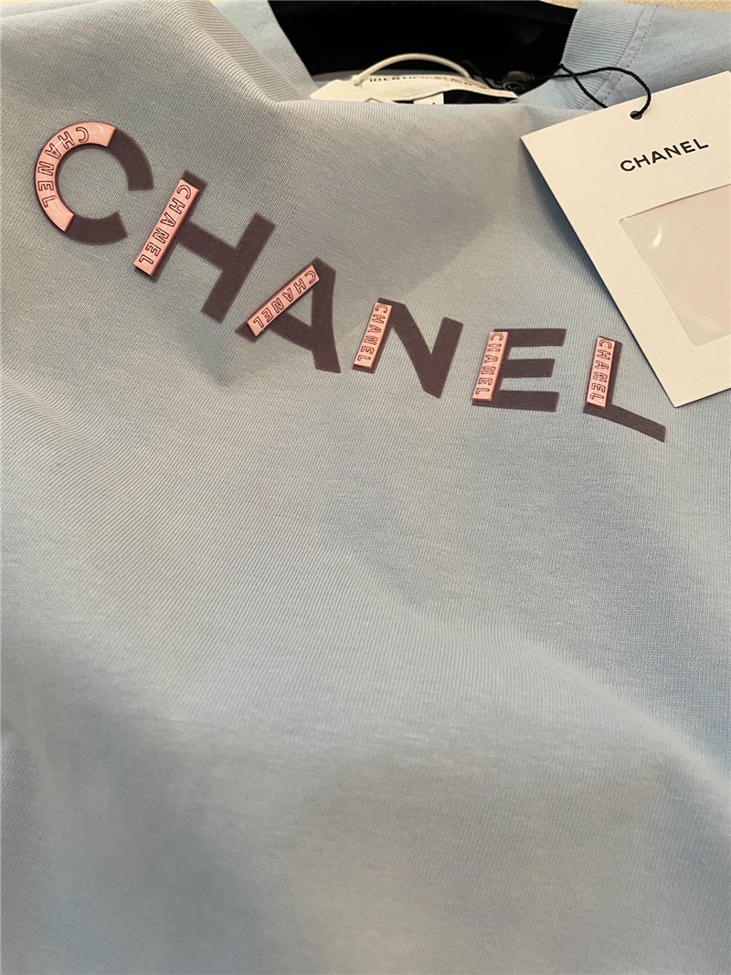 Ch**el loose fit short sleeve replica designer clothes