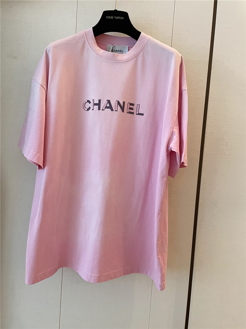 Ch**el loose fit short sleeve replica designer clothes