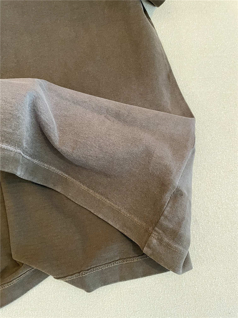 Ch**el distressed distressed short-sleeved replica clothing