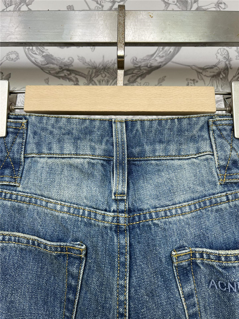 acne studios new high waist carrot pants replica designer clothes