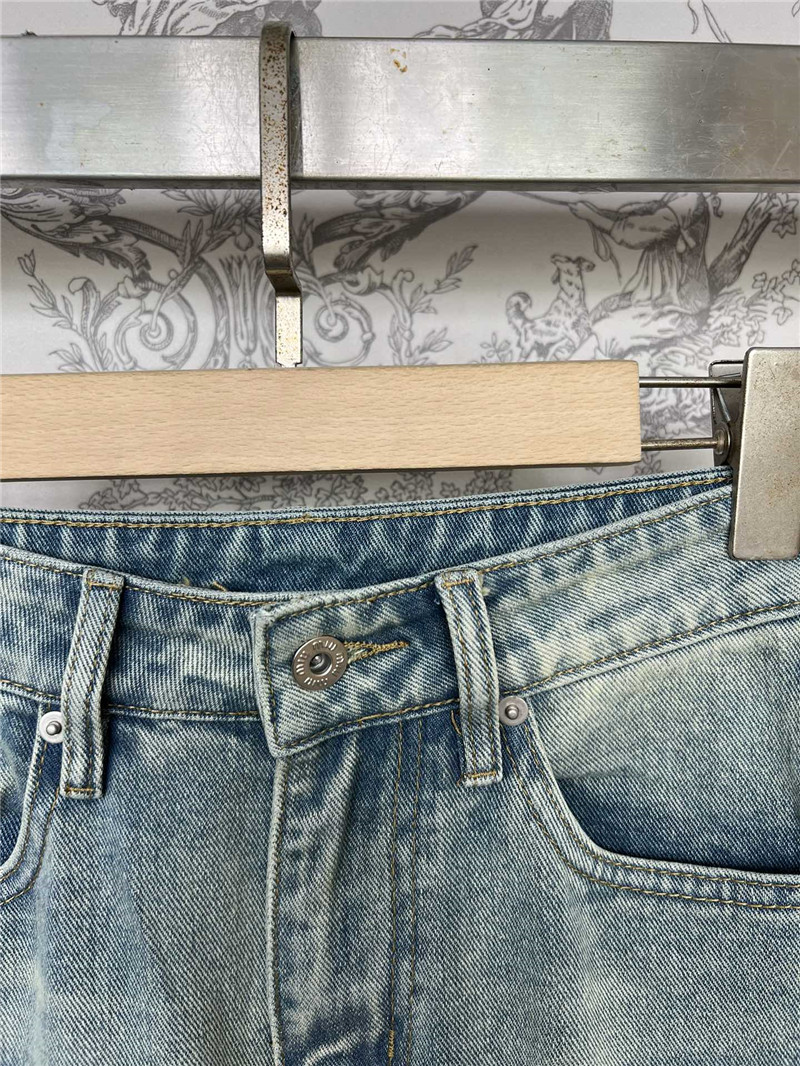 M1um1u denim straight pants replica d&g clothing