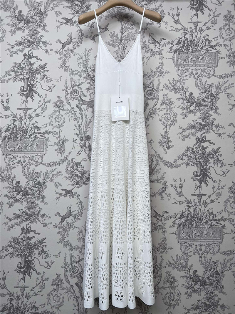 Ch**el hollow strap dress replica d&g clothing