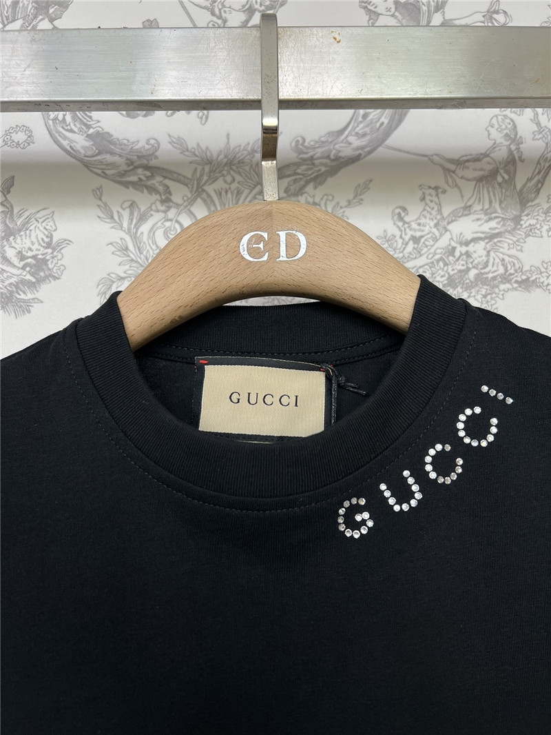 Gucci pure cotton T-shirt cheap designer replica clothes