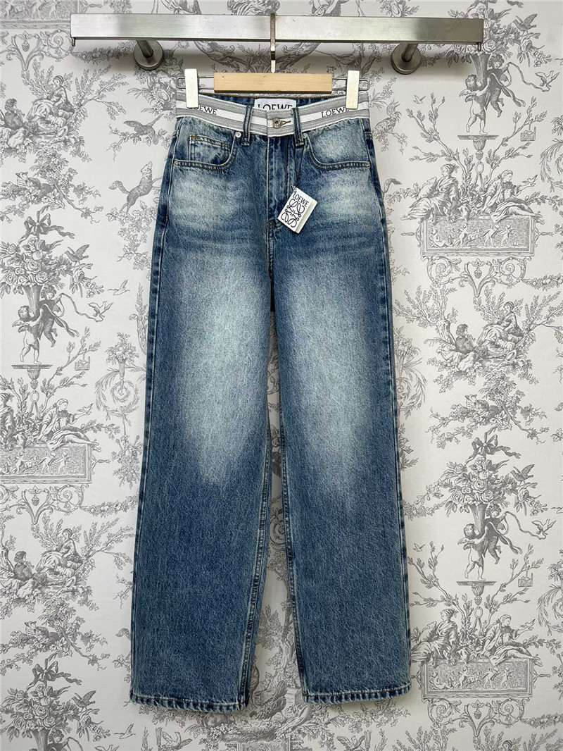 L0ew* straight jeans replica designer clothes