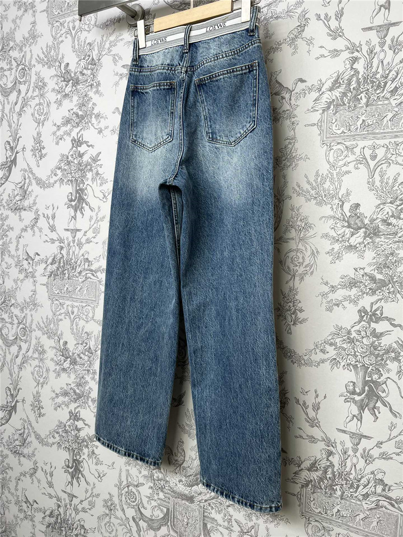 L0ew* straight jeans replica designer clothes