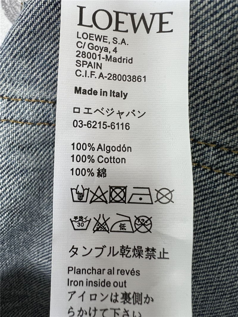 L0ew* straight jeans replica designer clothes