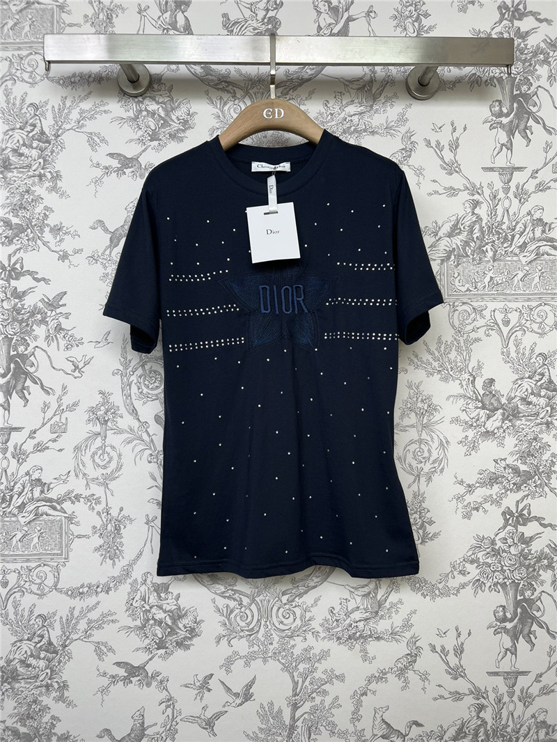 D10r lucky star embroidered t-shirt replica d&g clothing