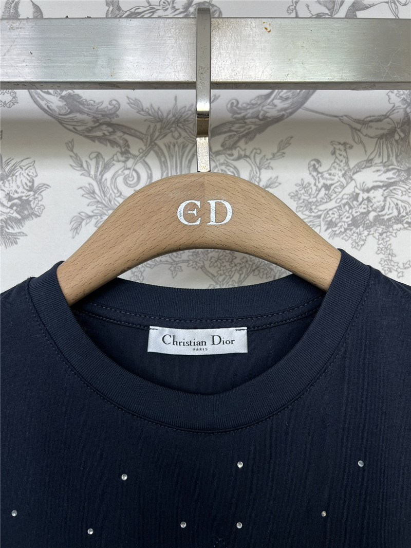 D10r lucky star embroidered t-shirt replica d&g clothing