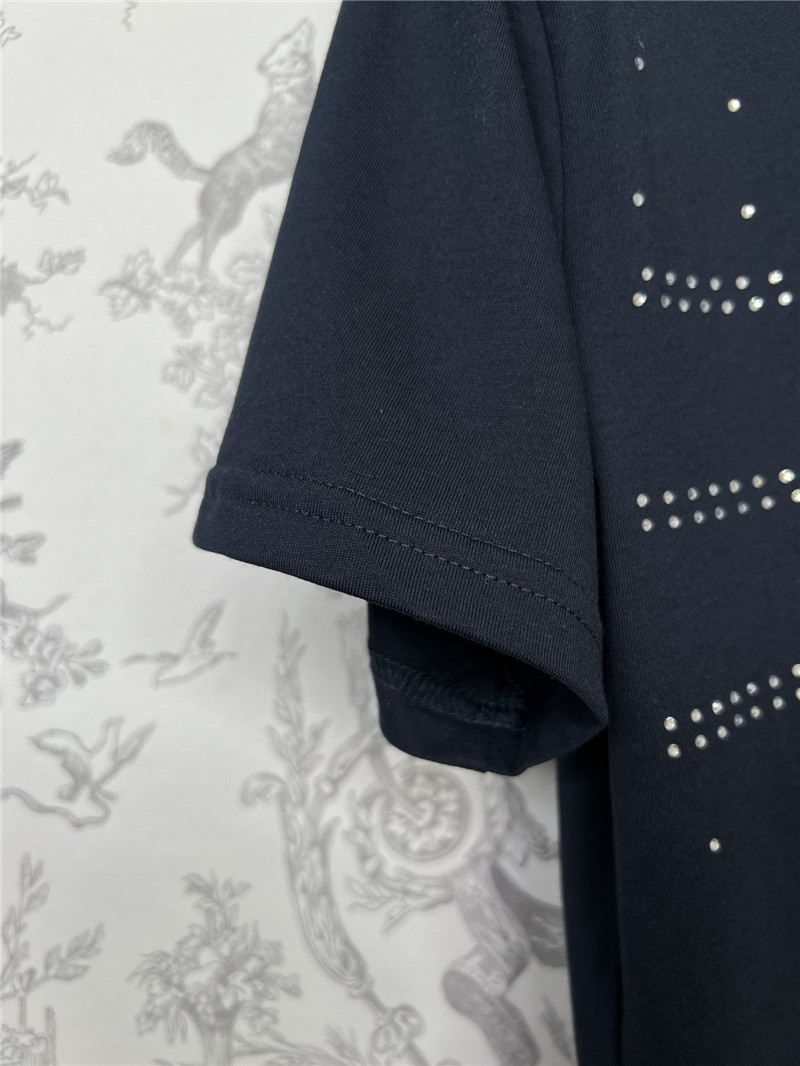 D10r lucky star embroidered t-shirt replica d&g clothing