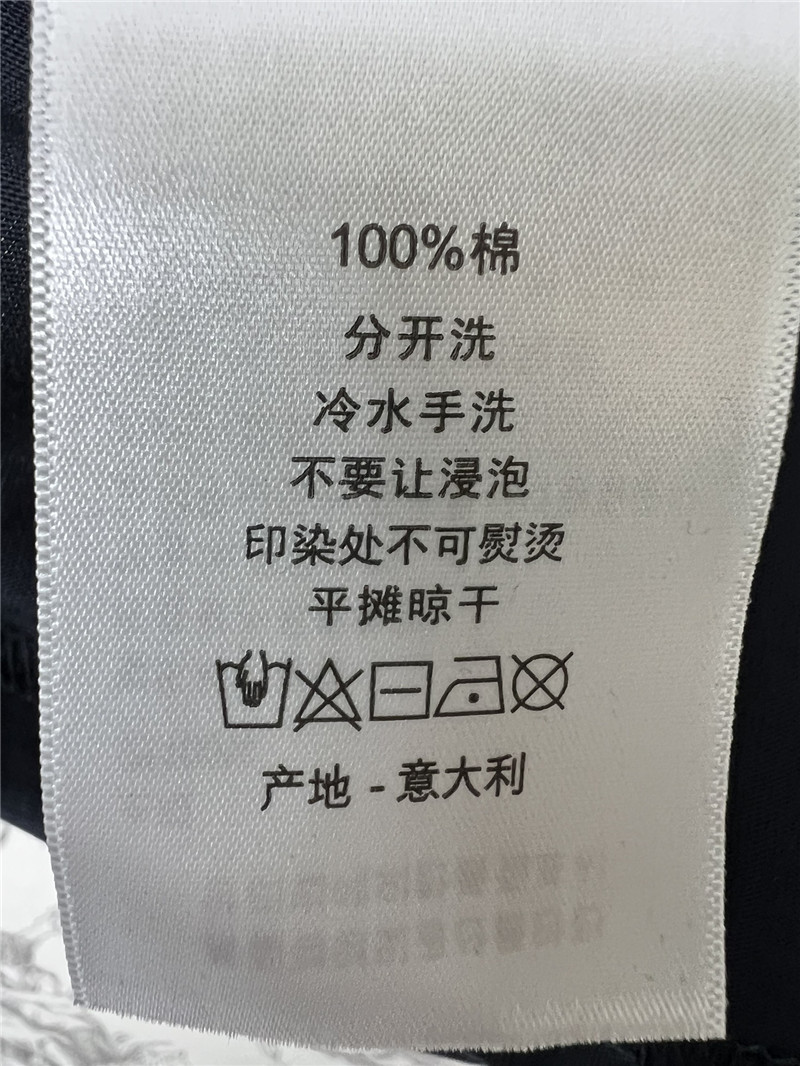 D10r lucky star embroidered t-shirt replica d&g clothing