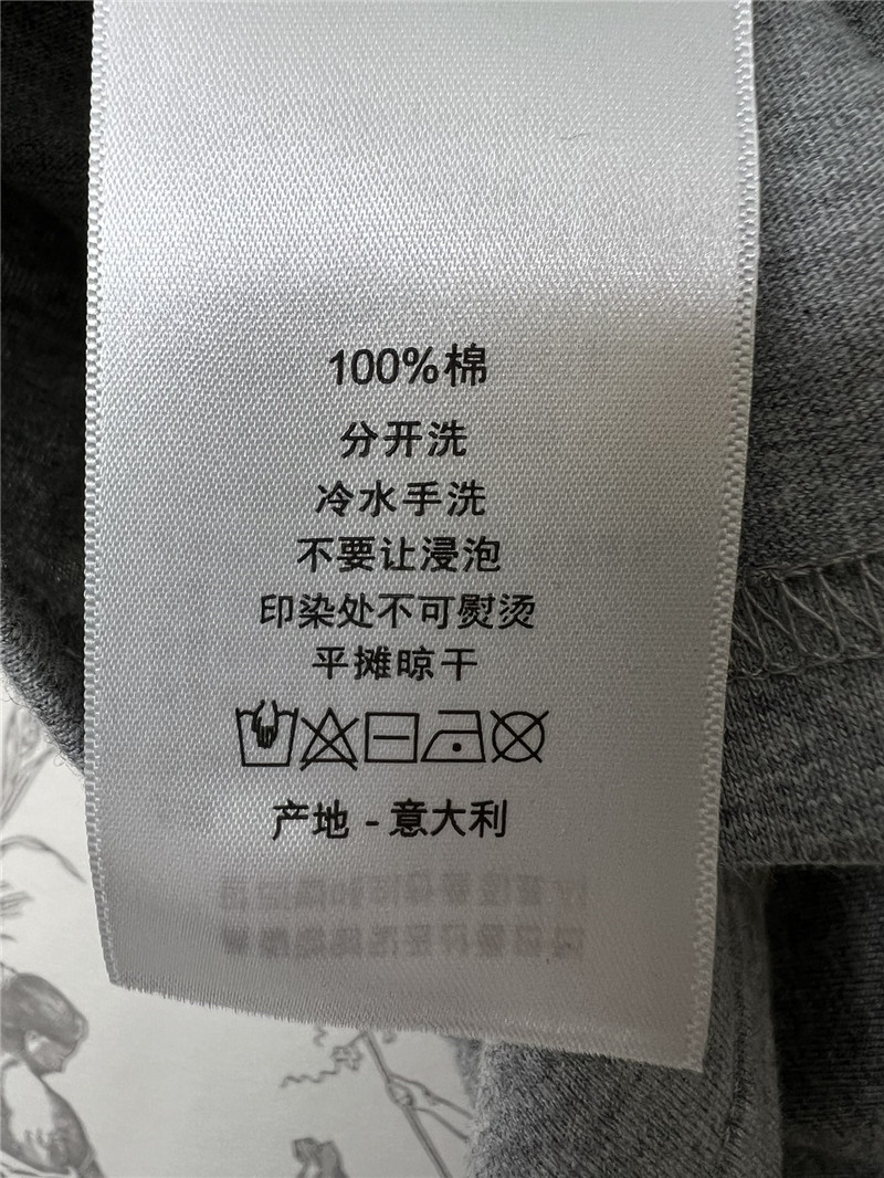 D10r lucky star embroidered t-shirt replica d&g clothing