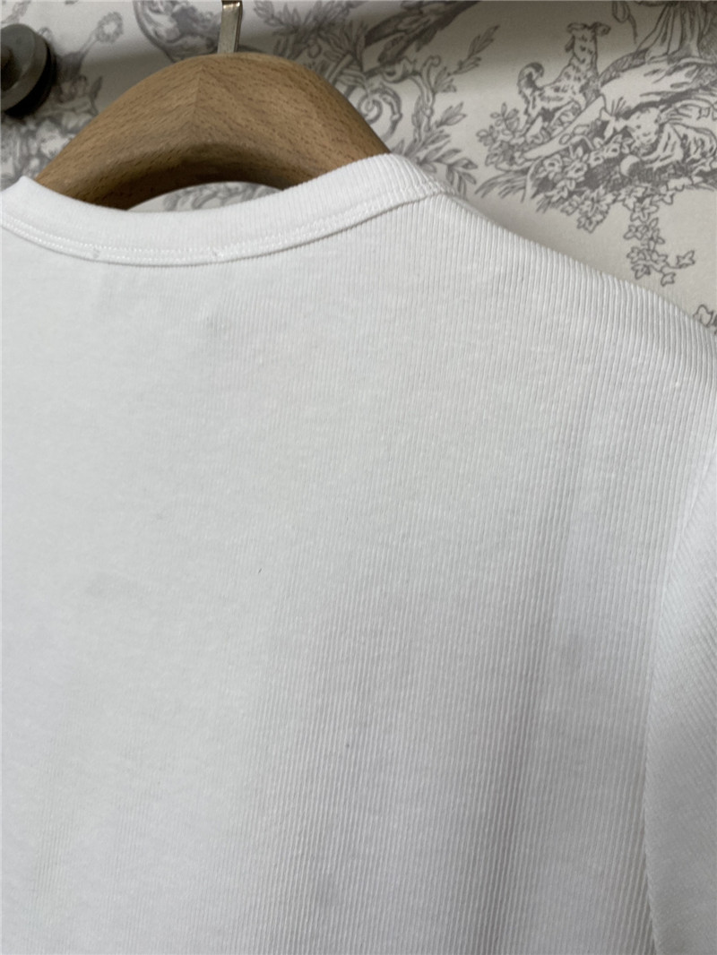 Ch**el new double c t-shirt replica designer clothes