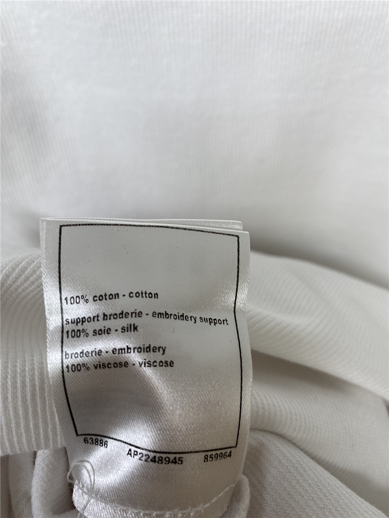 Ch**el new double c t-shirt replica designer clothes