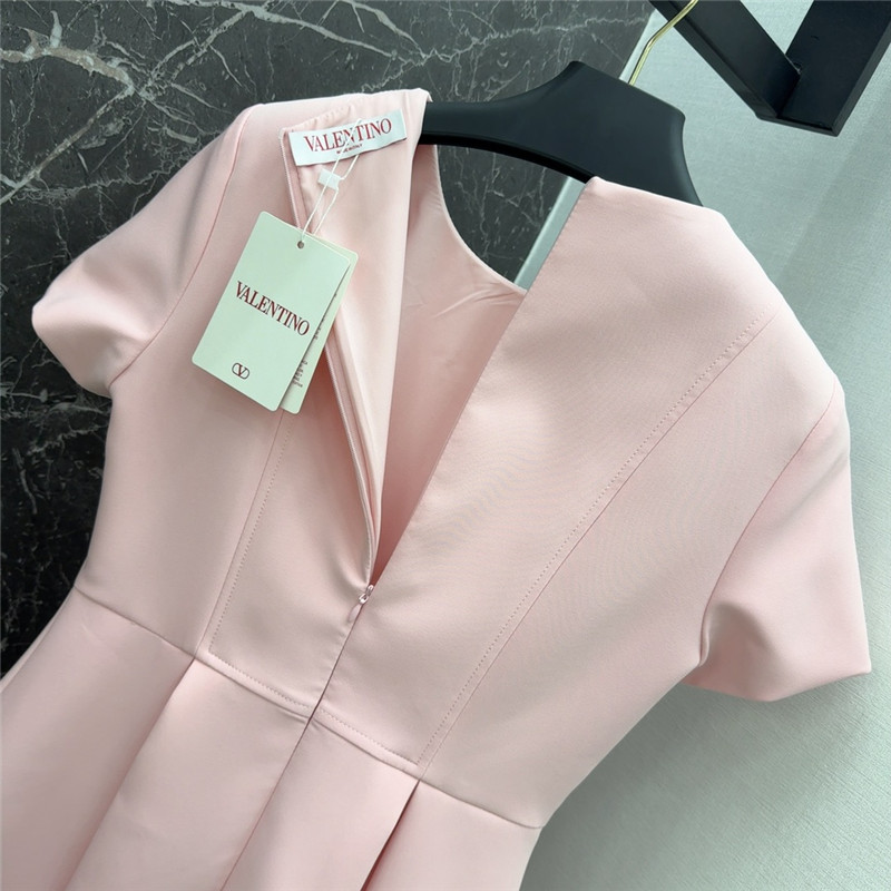 Va1e*ntin0 bow embellished dress cheap replica designer clothes