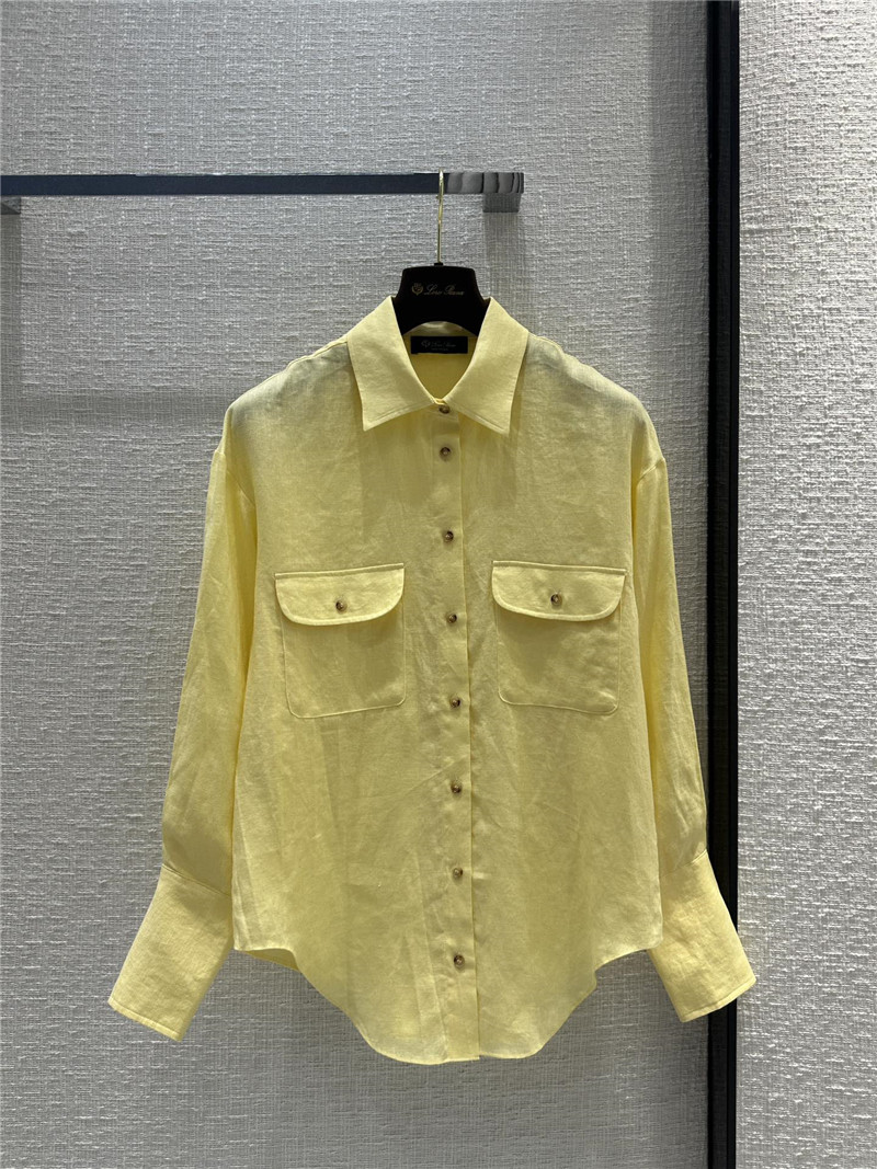 L0r0 P1ana new linen shirt replica designer clothing websites