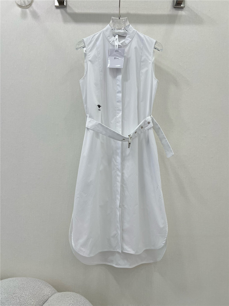 D10r lapel sleeveless dress replica designer clothing websites