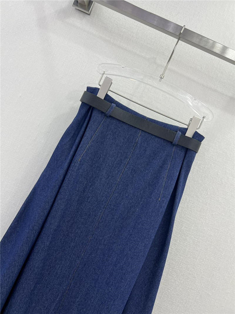 Va1e*ntin0 new denim skirt cheap replica designer clothes