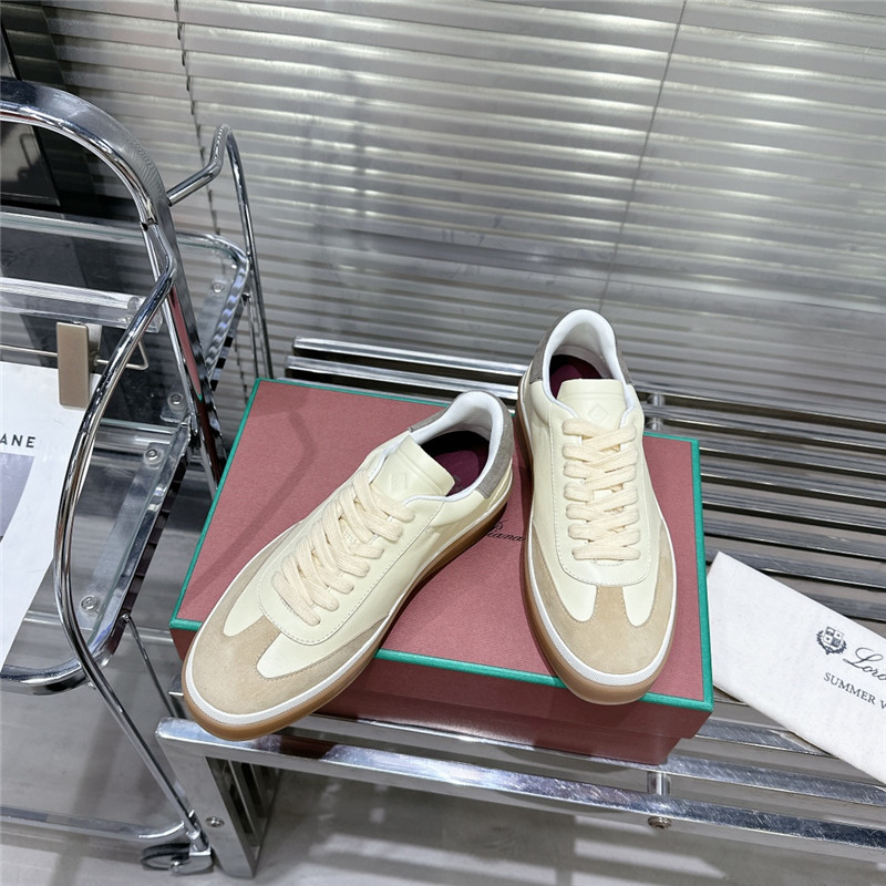 L0r0 P1ana tennis walk sneakers in beige