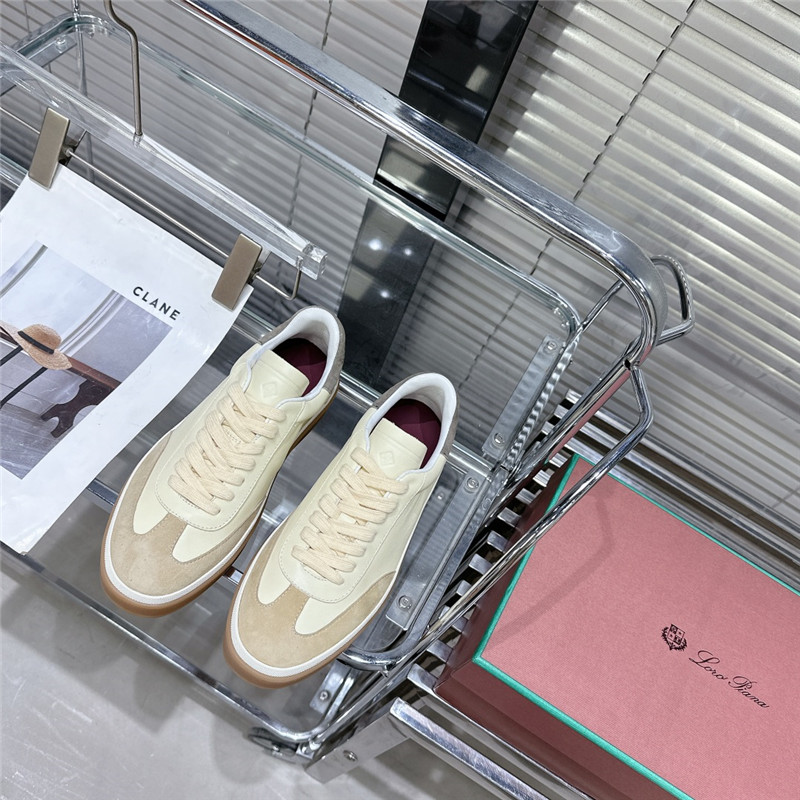 L0r0 P1ana tennis walk sneakers in beige