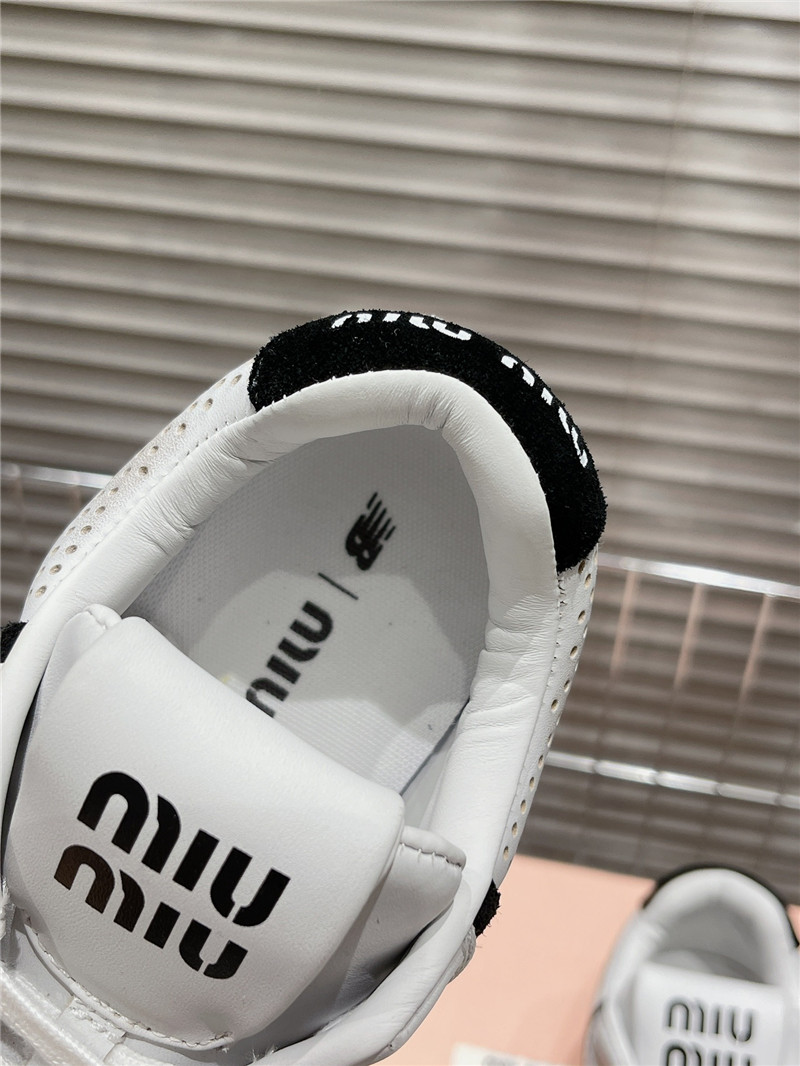 Miu Miu Women’s Platform Low Top Sneakers