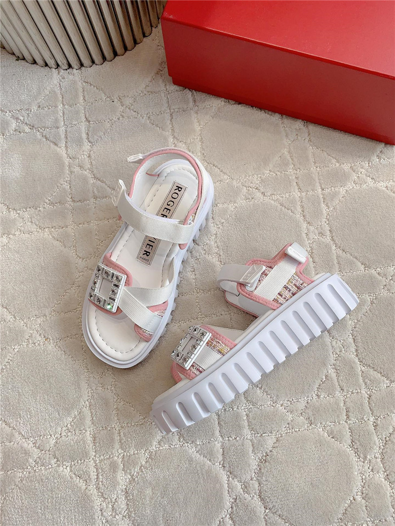 Roger vivier platform sandals replica designer shoes