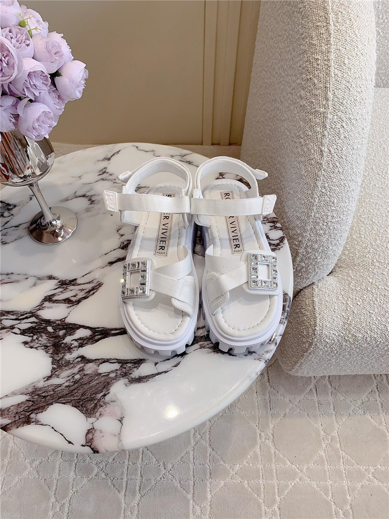 Roger vivier platform sandals replica designer shoes