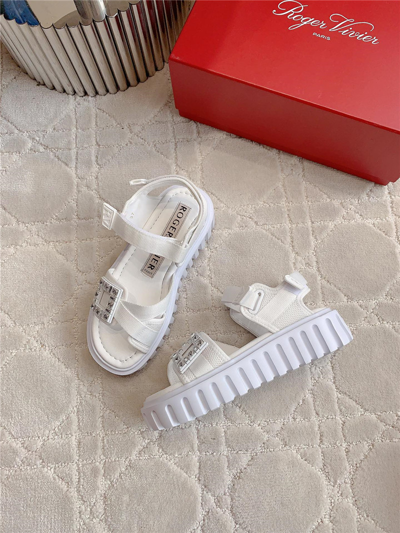 Roger vivier platform sandals replica designer shoes