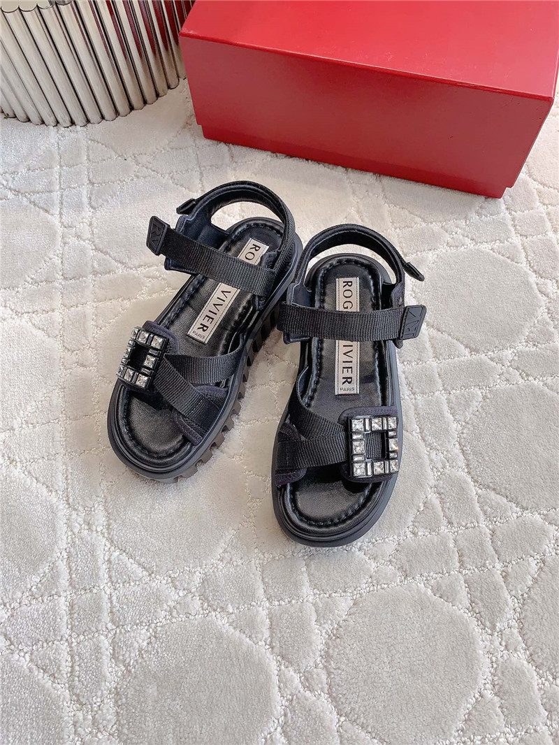 Roger vivier platform sandals replica designer shoes